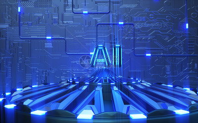 ai智能科技空间图片素材-正版创意图片401502177